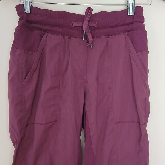 Lululemon Street To Studio Pant II Red Grape Size 4 - Picture 5 of 8